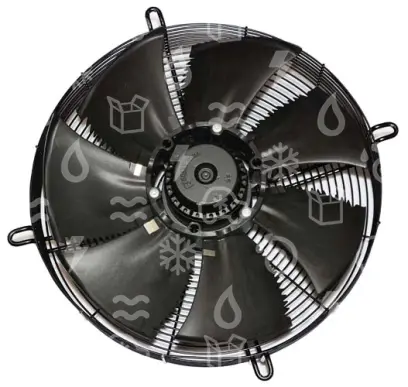 ventilátor sací, d = 400 mm, 1~230V, 50 Hz, 6 pol, FN, Ziehl-Abegg (161014)